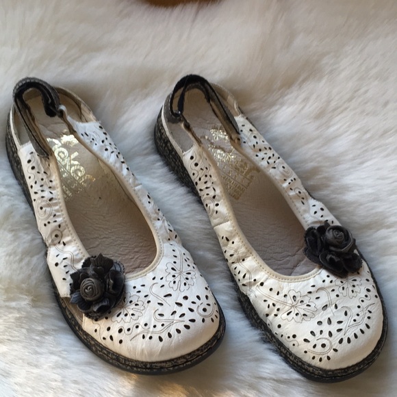 Rieker Shoes - Rieker Women Open Back Shoes Size 37
